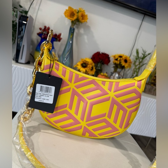 NO OFFERS ✨MCM mini crescent hobo bag ✨ - Picture 5 of 13